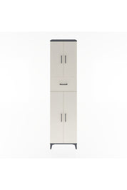 Hyperion Dolap 5 Raflı Tek Çekmeceli 4 Kapaklı 60x44x243 - S65M005V4B
