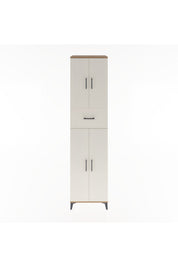Hyperion Dolap 5 Raflı Tek Çekmeceli 4 Kapaklı 60x44x243 - S65M005V7B