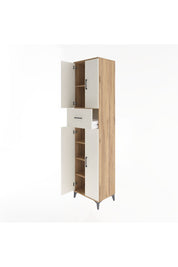 Hyperion Dolap 5 Raflı Tek Çekmeceli 4 Kapaklı 60x44x243 - S65M005V7B