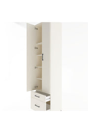 Hyperion Dolap 5 Raflı 2 Çekmeceli 2 Kapaklı 60x44x243 - S65M006V1B