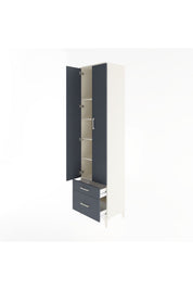Hyperion Dolap 5 Raflı 2 Çekmeceli 2 Kapaklı 60x44x243 - S65M006V2B