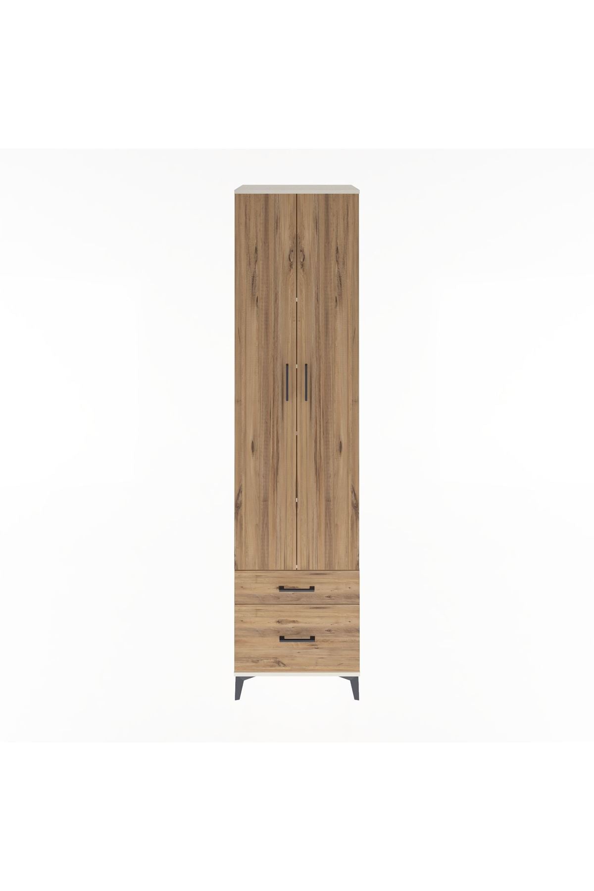 Hyperion Dolap 5 Raflı 2 Çekmeceli 2 Kapaklı 60x44x243 - S65M006V3B