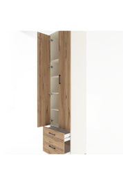 Hyperion Dolap 5 Raflı 2 Çekmeceli 2 Kapaklı 60x44x243 - S65M006V3B