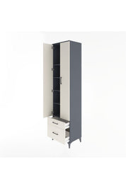 Hyperion Dolap 5 Raflı 2 Çekmeceli 2 Kapaklı 60x44x243 - S65M006V4B