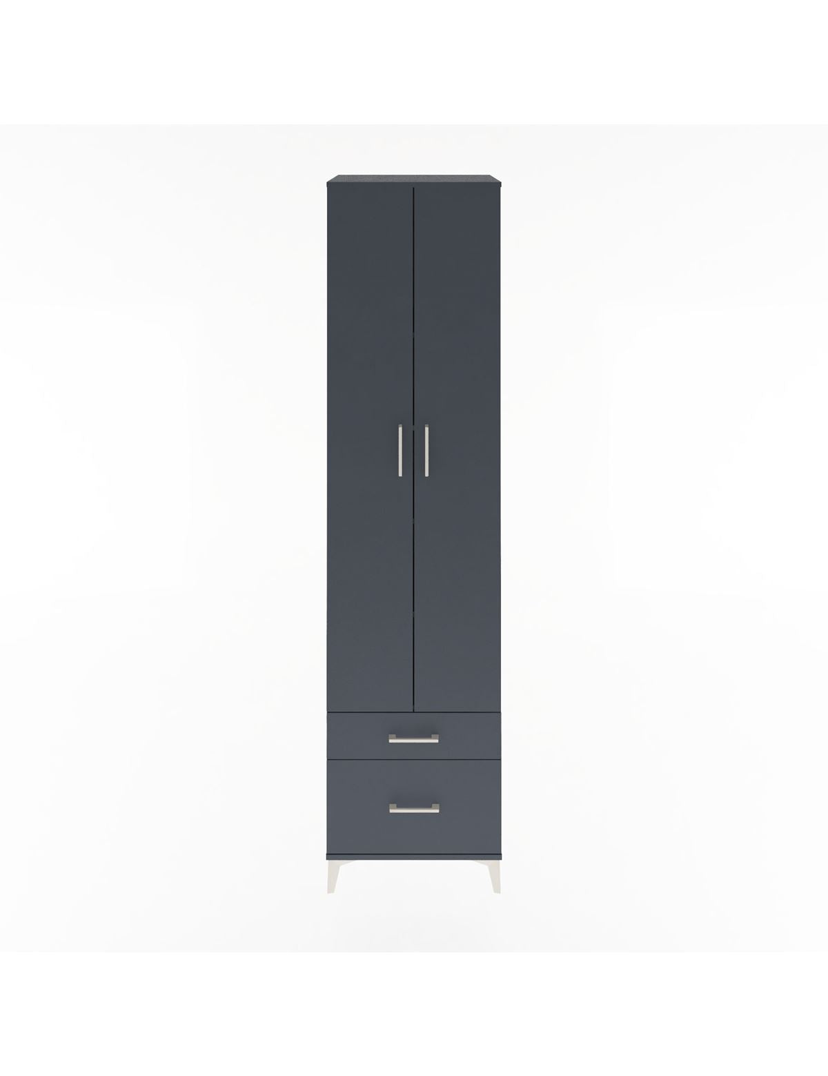 Hyperion Dolap 5 Raflı 2 Çekmeceli 2 Kapaklı 60x44x243 - S65M006V5B