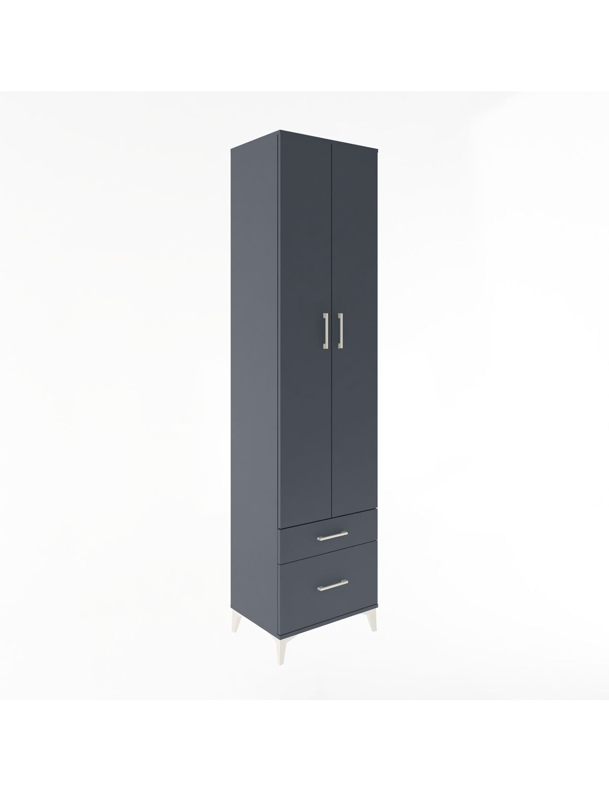 Hyperion Dolap 5 Raflı 2 Çekmeceli 2 Kapaklı 60x44x243 - S65M006V5B