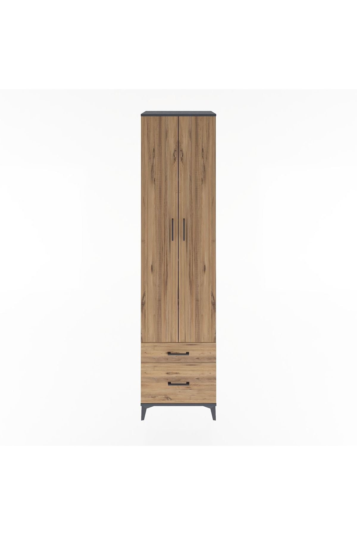 Hyperion Dolap 5 Raflı 2 Çekmeceli 2 Kapaklı 60x44x243 - S65M006V6B