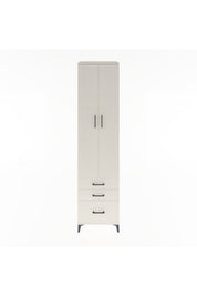 Hyperion Dolap 5 Raflı 3 Çekmeceli 2 Kapaklı 60x44x243 - S65M007V1B