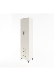 Hyperion Dolap 5 Raflı 3 Çekmeceli 2 Kapaklı 60x44x243 - S65M007V1B