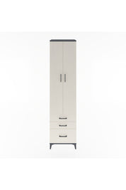 Hyperion Dolap 5 Raflı 3 Çekmeceli 2 Kapaklı 60x44x243 - S65M007V4B