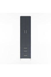 Hyperion Dolap 5 Raflı 3 Çekmeceli 2 Kapaklı 60x44x243 - S65M007V5B