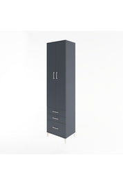 Hyperion Dolap 5 Raflı 3 Çekmeceli 2 Kapaklı 60x44x243 - S65M007V5B