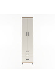Hyperion Dolap 5 Raflı 3 Çekmeceli 2 Kapaklı 60x44x243 - S65M007V7B