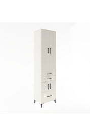 Hyperion Dolap 5 Raflı 3 Çekmeceli 4 Kapaklı 60x44x243 - S65M008V1B