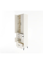 Hyperion Dolap 5 Raflı 3 Çekmeceli 4 Kapaklı 60x44x243 - S65M008V1B