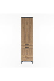 Hyperion Dolap 5 Raflı 3 Çekmeceli 4 Kapaklı 60x44x243 - S65M008V6B