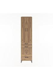 Hyperion Dolap 5 Raflı 3 Çekmeceli 4 Kapaklı 60x44x243 - S65M008V9B