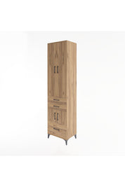 Hyperion Dolap 5 Raflı 3 Çekmeceli 4 Kapaklı 60x44x243 - S65M008V9B