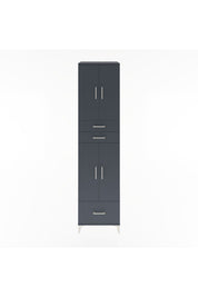 Hyperion Dolap 5 Raflı 3 Çekmeceli 4 Kapaklı 60x44x243 - S65M009V5B