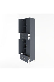 Hyperion Dolap 5 Raflı 3 Çekmeceli 4 Kapaklı 60x44x243 - S65M009V5B