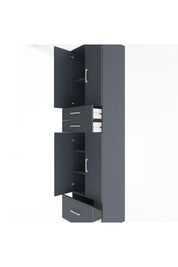 Hyperion Dolap 5 Raflı 3 Çekmeceli 4 Kapaklı 60x44x243 - S65M009V5B