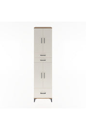 Hyperion Dolap 5 Raflı 3 Çekmeceli 4 Kapaklı 60x44x243 - S65M009V7B