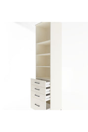 Hyperion Dolap 4 Raflı 4 Çekmeceli 60x44x243 - S65M010V1B