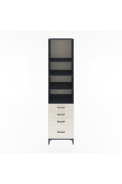 Hyperion Dolap 4 Raflı 4 Çekmeceli 60x44x243 - S65M010V4B