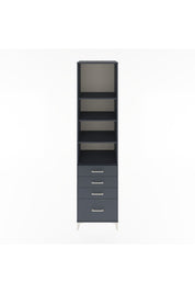 Hyperion Dolap 4 Raflı 4 Çekmeceli 60x44x243 - S65M010V5B