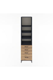 Hyperion Dolap 4 Raflı 4 Çekmeceli 60x44x243 - S65M010V6B