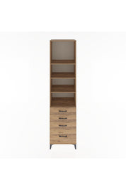 Hyperion Dolap 4 Raflı 4 Çekmeceli 60x44x243 - S65M010V9B