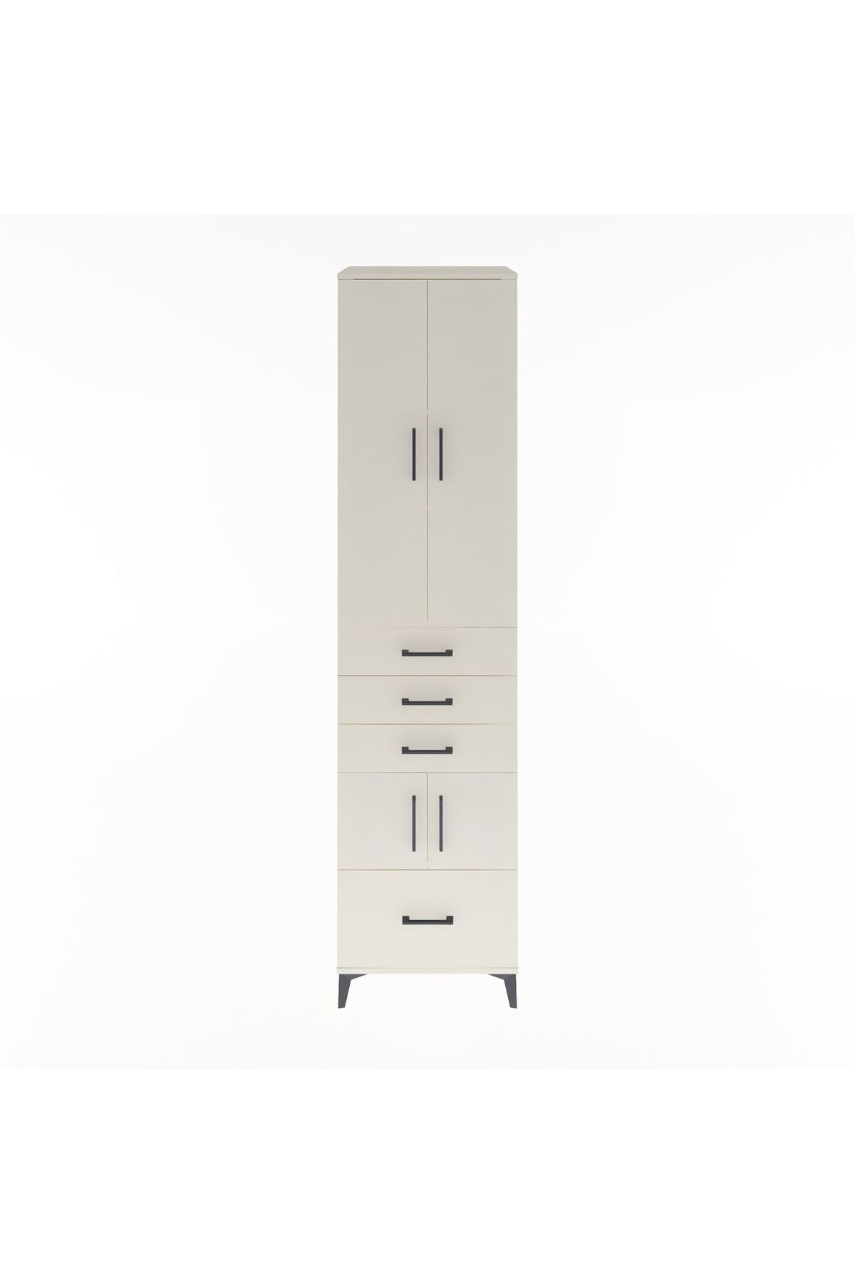 Hyperion Dolap 4 Raflı 4 Çekmeceli 4 Kapaklı 60x44x243 - S65M011V1B
