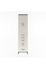 Hyperion Dolap 4 Raflı 4 Çekmeceli 4 Kapaklı 60x44x243 - S65M011V4B