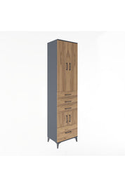 Hyperion Dolap 4 Raflı 4 Çekmeceli 4 Kapaklı 60x44x243 - S65M011V6B