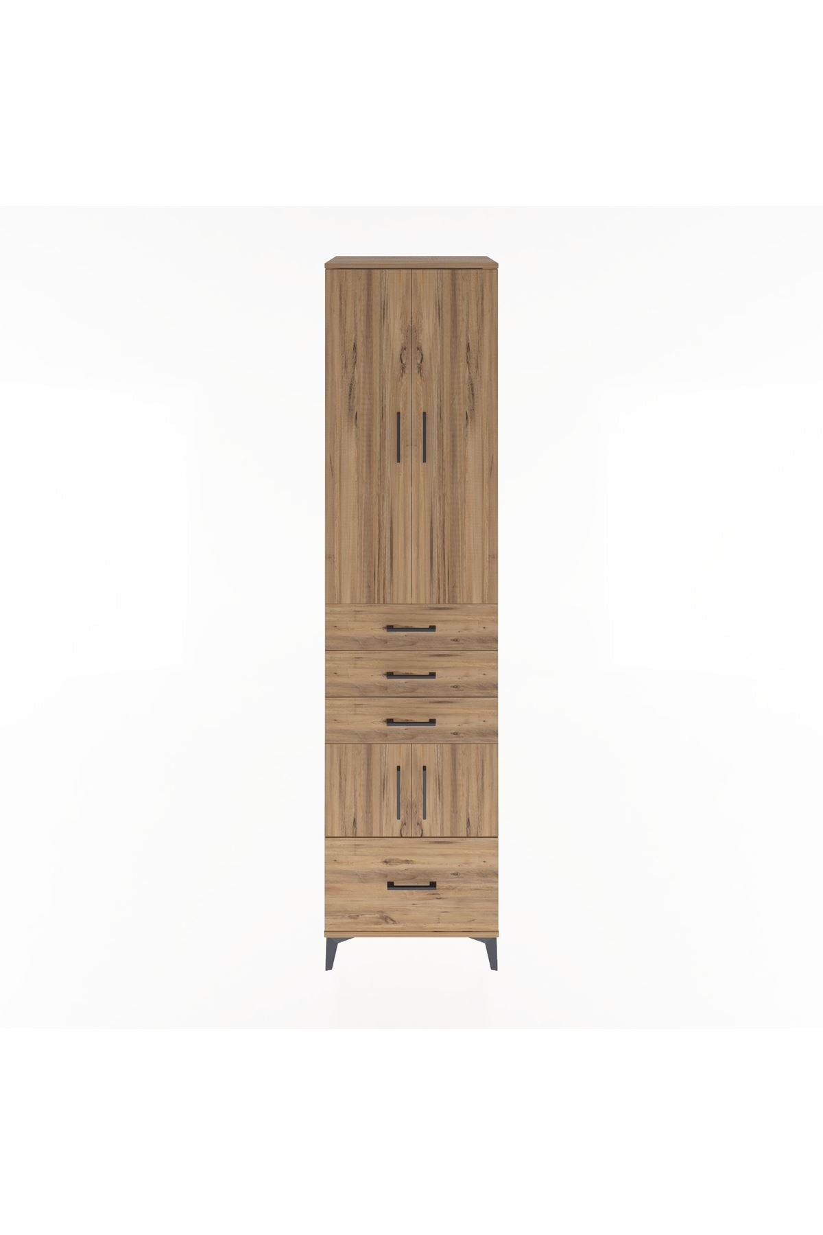 Hyperion Dolap 4 Raflı 4 Çekmeceli 4 Kapaklı 60x44x243 - S65M011V9B