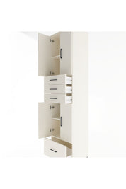 Hyperion Dolap 4 Raflı 4 Çekmeceli 4 Kapaklı 60x44x243 - S65M012V1B