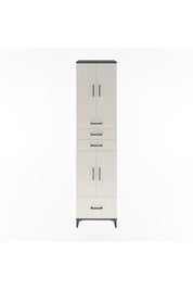 Hyperion Dolap 4 Raflı 4 Çekmeceli 4 Kapaklı 60x44x243 - S65M012V4B