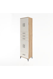 Hyperion Dolap 4 Raflı 4 Çekmeceli 4 Kapaklı 60x44x243 - S65M012V7B