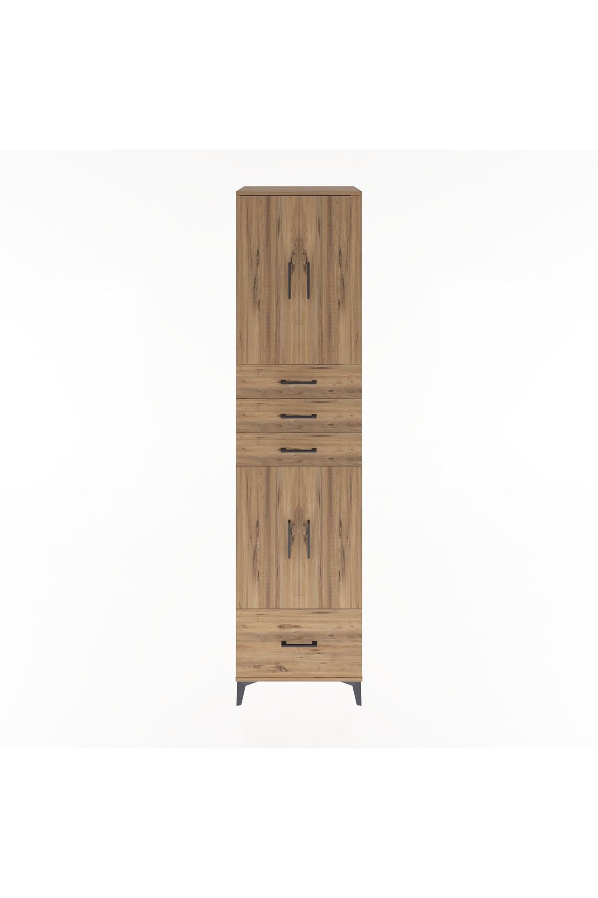 Hyperion Dolap 4 Raflı 4 Çekmeceli 4 Kapaklı 60x44x243 - S65M012V9B