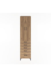Hyperion Dolap 4 Raflı 5 Çekmeceli 2 Kapaklı 60x44x243 - S65M013V9B