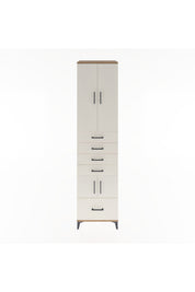 Hyperion Dolap 4 Raflı 5 Çekmeceli 4 Kapaklı 60x44x243 - S65M014V7B