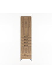 Hyperion Dolap 4 Raflı 5 Çekmeceli 4 Kapaklı 60x44x243 - S65M014V9B