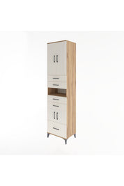 Hyperion Dolap 4 Raflı 5 Çekmeceli 4 Kapaklı 60x44x243 - S65M015V7B
