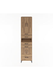 Hyperion Dolap 4 Raflı 5 Çekmeceli 4 Kapaklı 60x44x243 - S65M015V9B
