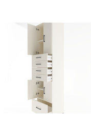 Hyperion Dolap 4 Raflı 5 Çekmeceli 4 Kapaklı 60x44x243 - S65M016V1B