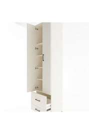 Hyperion Dolap 5 Raflı 2 Çekmeceli 2 Kapaklı 60x44x243 - S65M017V1B