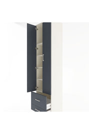 Hyperion Dolap 5 Raflı 2 Çekmeceli 2 Kapaklı 60x44x243 - S65M017V2B