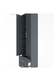 Hyperion Dolap 5 Raflı 2 Çekmeceli 2 Kapaklı 60x44x243 - S65M017V5B