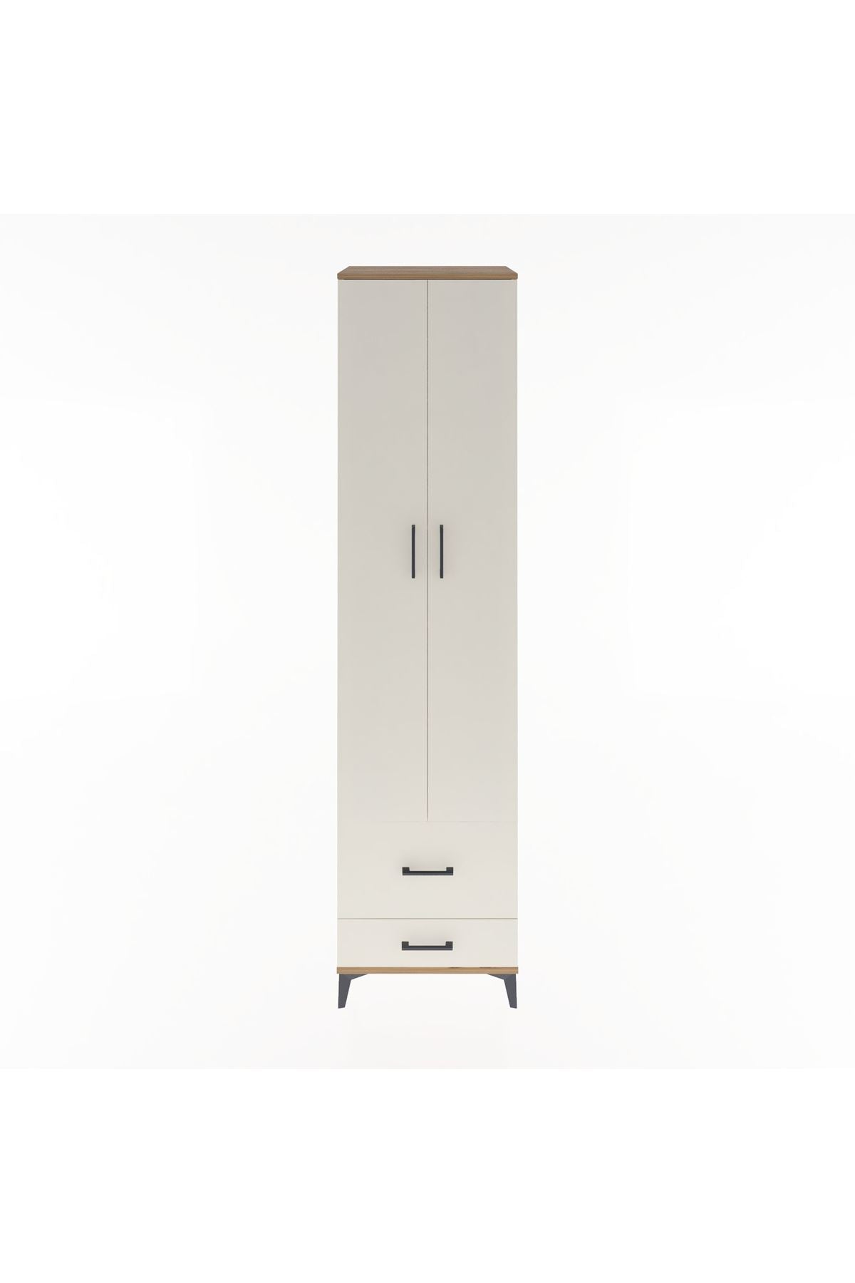 Hyperion Dolap 5 Raflı 2 Çekmeceli 2 Kapaklı 60x44x243 - S65M017V7B