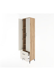Hyperion Dolap 5 Raflı 2 Çekmeceli 2 Kapaklı 60x44x243 - S65M017V7B